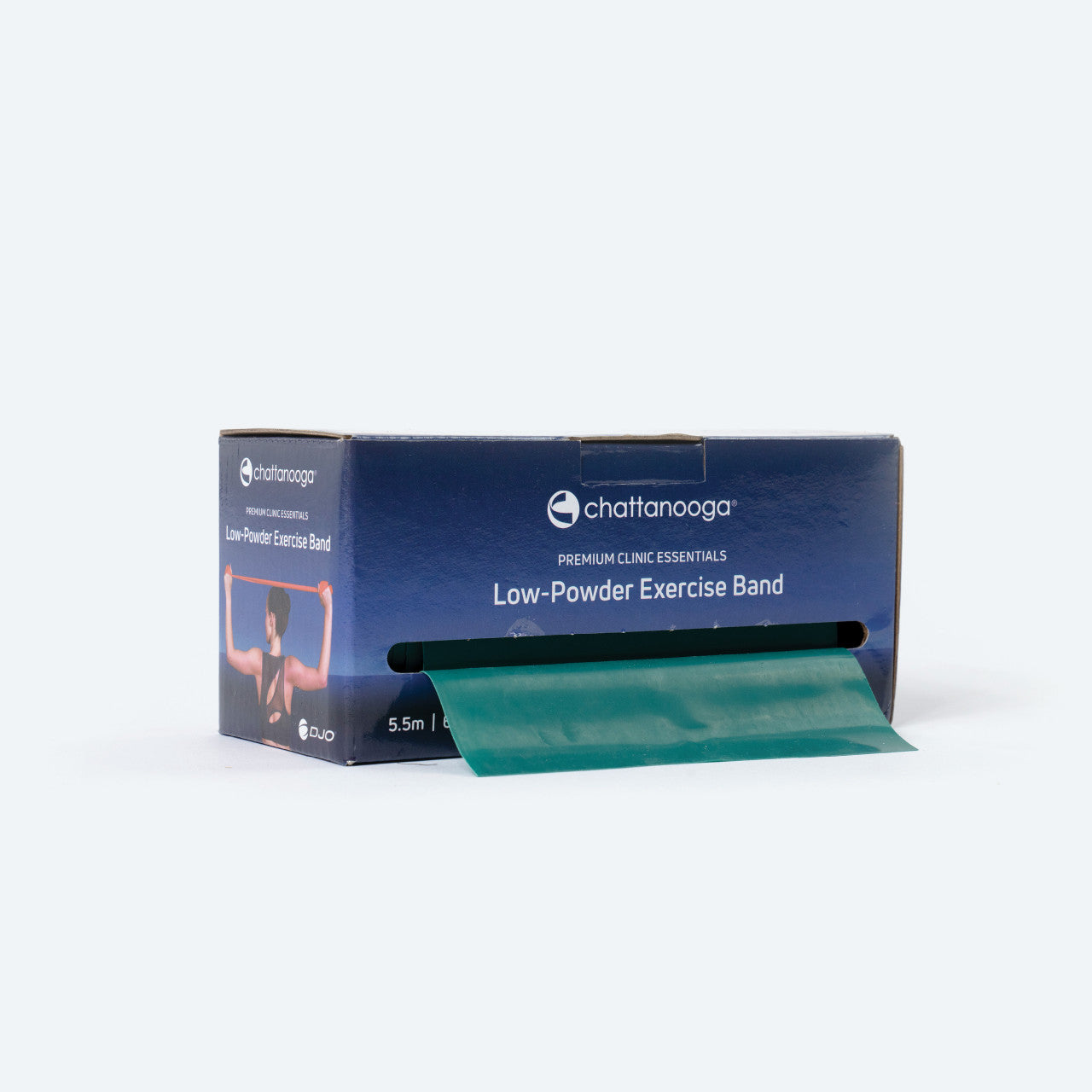 Chattanooga Premium Clinic Essentials Low Powder Exercise Band 6 Yard Black X-Heavy