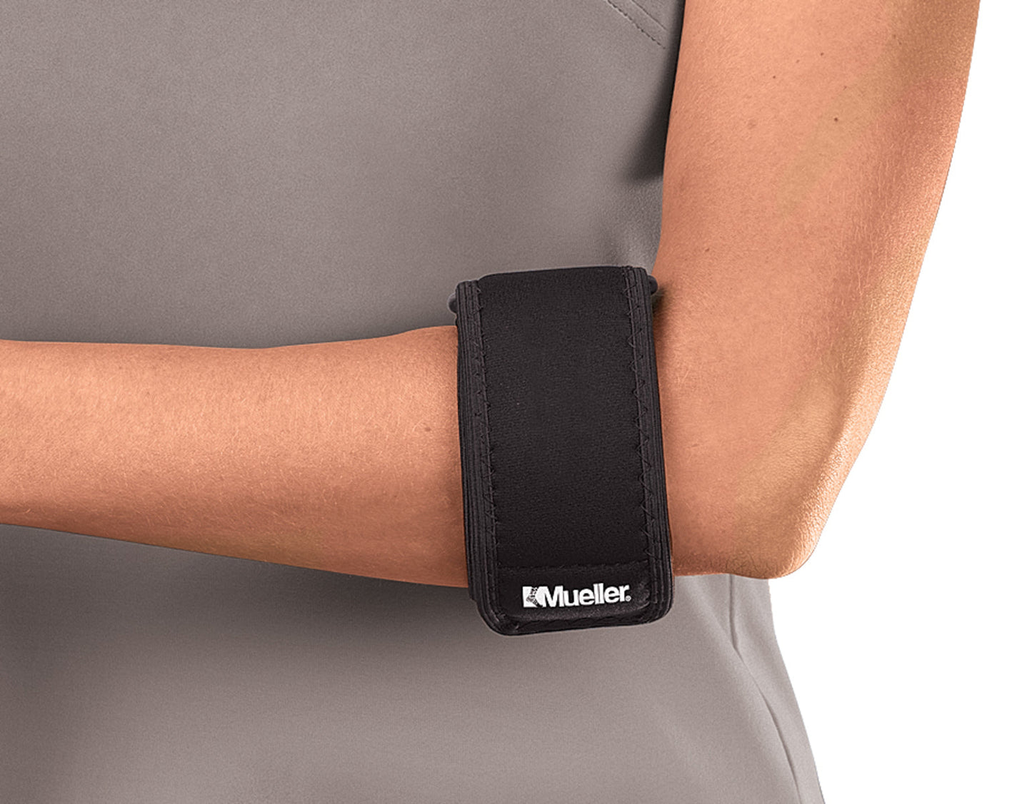 Mueller Adjustable Neoprene Tennis Elbow Support - Relieve Pain & Improve Stability