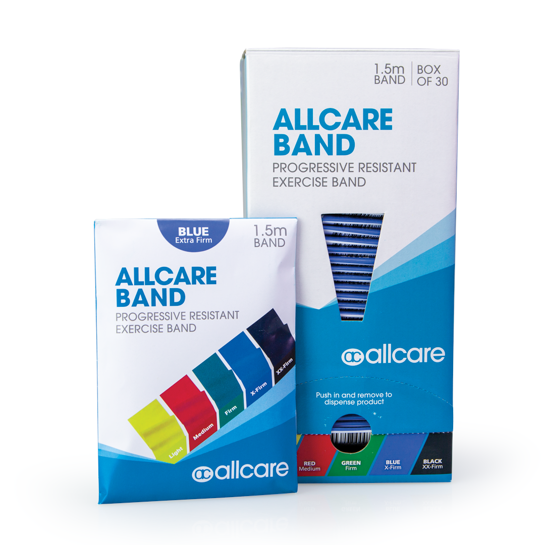 Resistance Band 1.5m Box - 66fit AllCare Exercise Bands