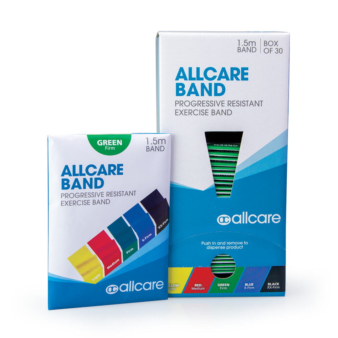 Resistance Band 1.5m Box - 66fit AllCare Exercise Bands