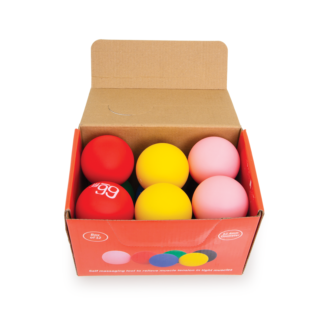 Cross Fit Balls for Muscle Relief and Trigger Points Box of 12