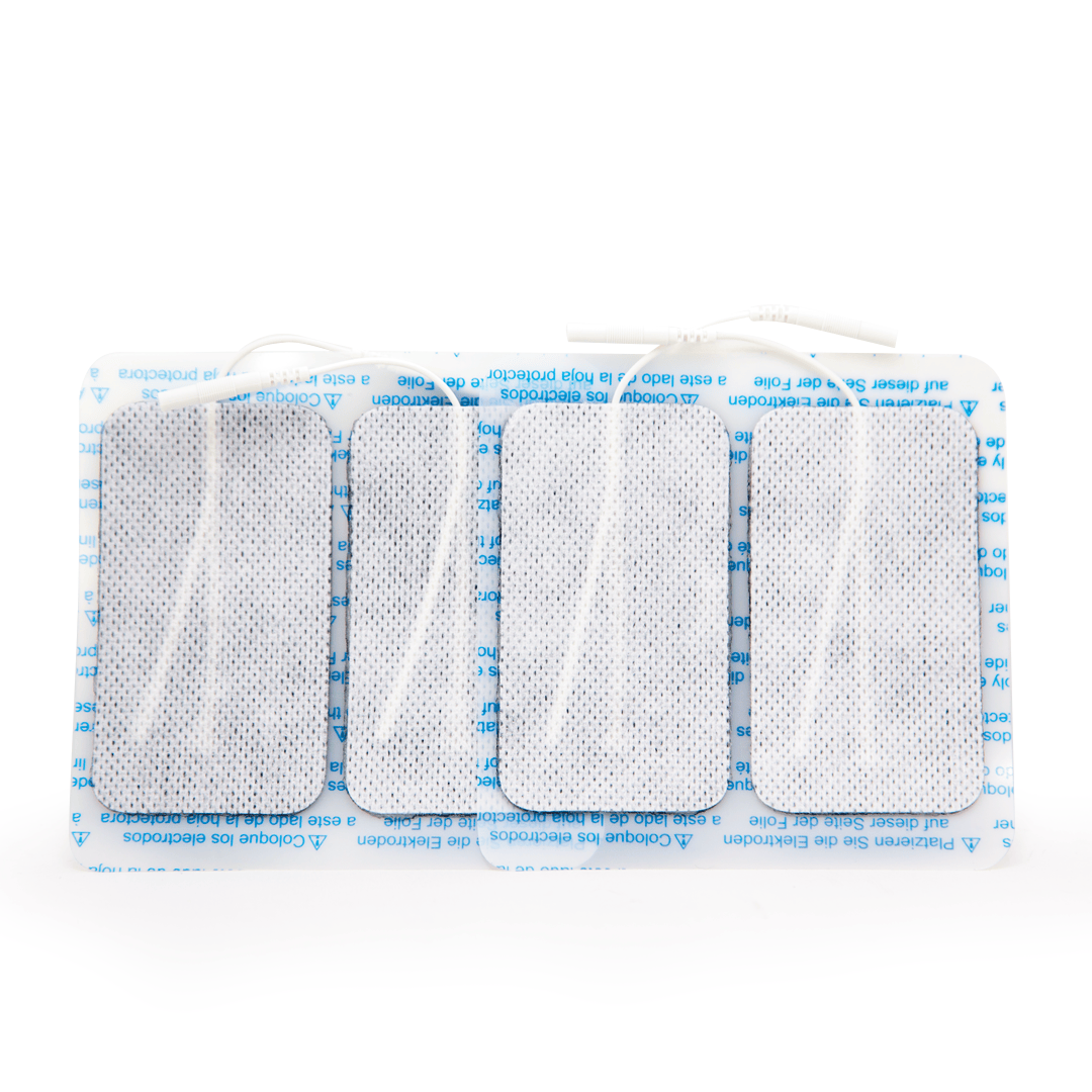 Self-Adhesive TENS Electrode Pads - Pain Relief Therapy, 4 Pack