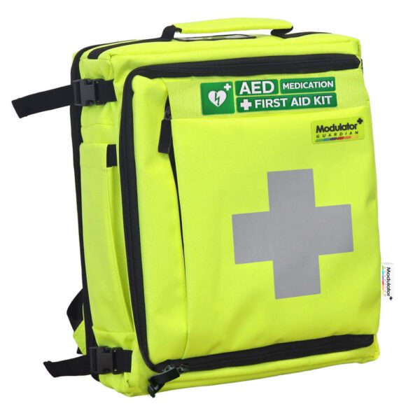 First Aid Kit Backpack with Defibrillator Storage – Emergency Response Pack