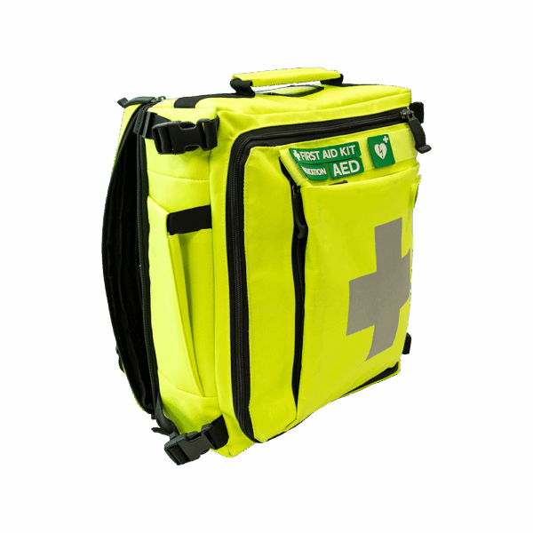 First Aid Kit Backpack with Defibrillator Storage – Emergency Response Pack