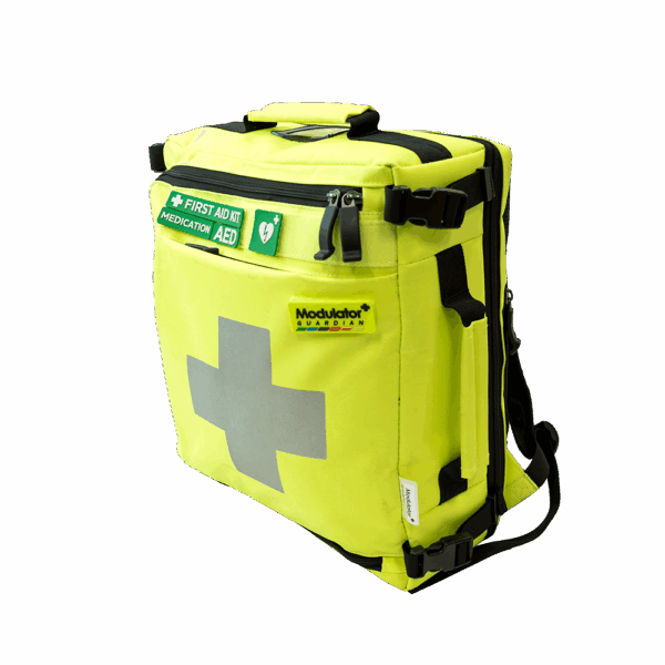 First Aid Kit Backpack with Defibrillator Storage – Emergency Response Pack
