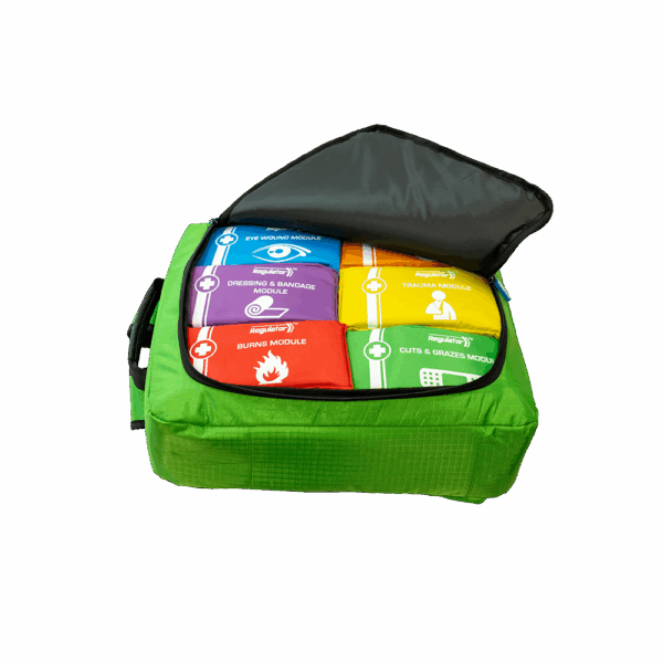 Lightweight First Aid Kit Backpack – Portable Emergency Pack (38×44×7cm)