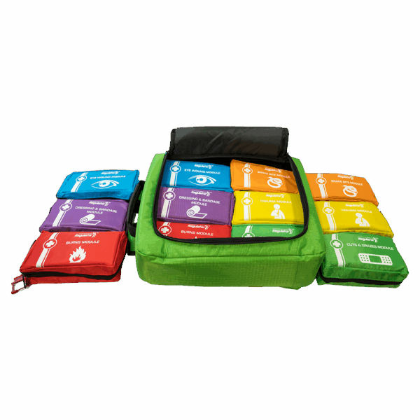 Lightweight First Aid Kit Backpack – Portable Emergency Pack (38×44×7cm)