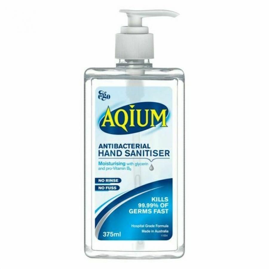 Aqium Antibacterial Hand Sanitiser 60 mL — 70% Alcohol