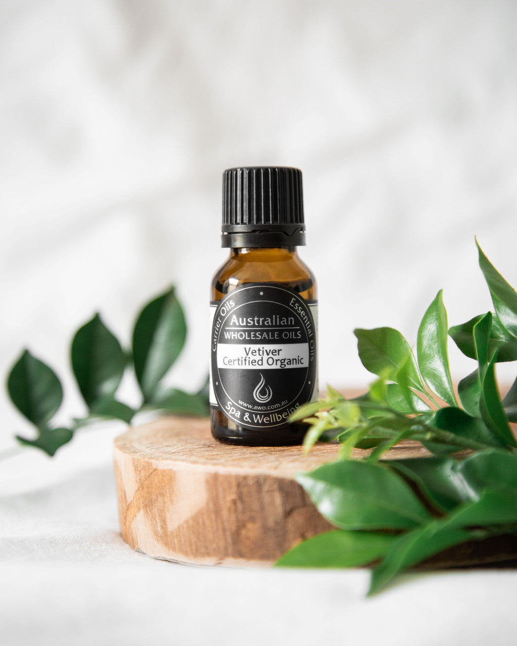 Certified Organic Vetiver Essential Oil - 100% Pure & Natural