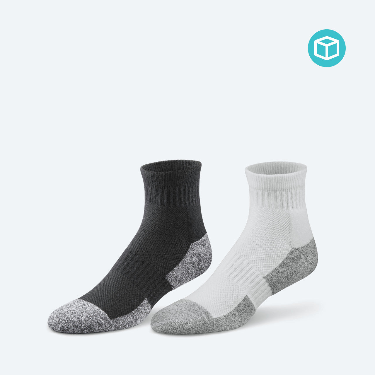 Dr Comfort Ankle Socks Small White