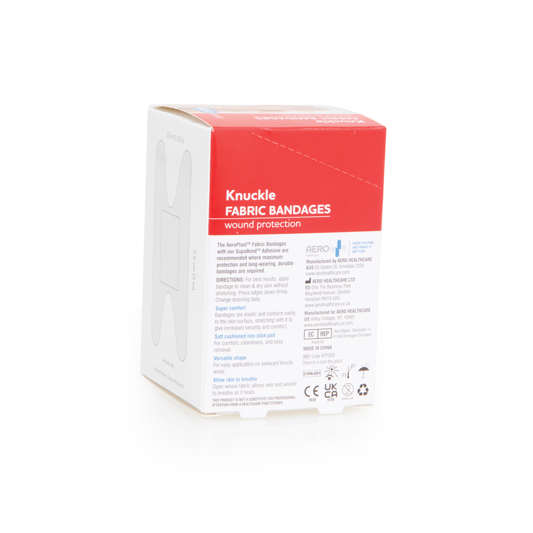 Knuckle Fabric Wound Protection Bandages — Flexible Adhesive Dressings