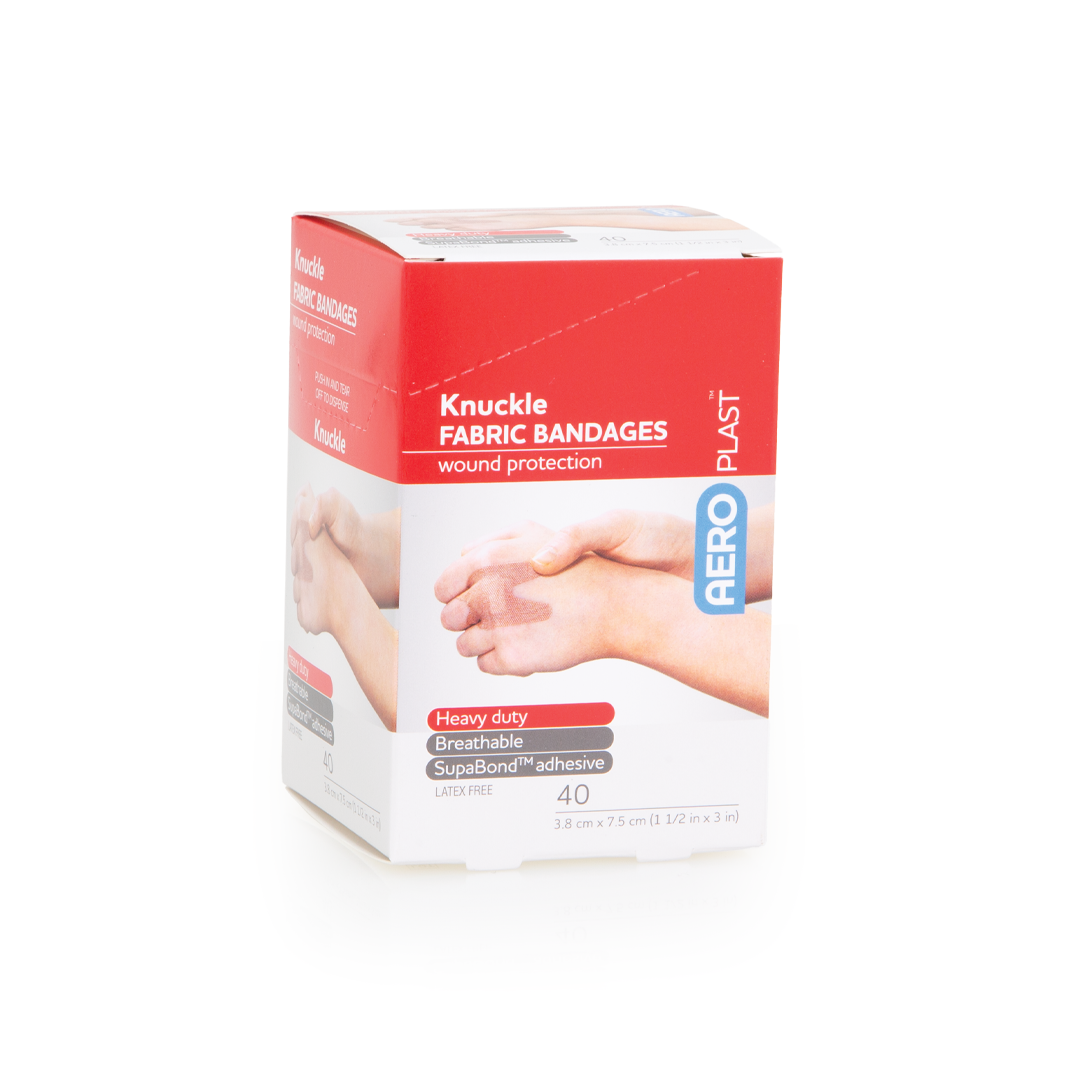 Knuckle Fabric Wound Protection Bandages — Flexible Adhesive Dressings