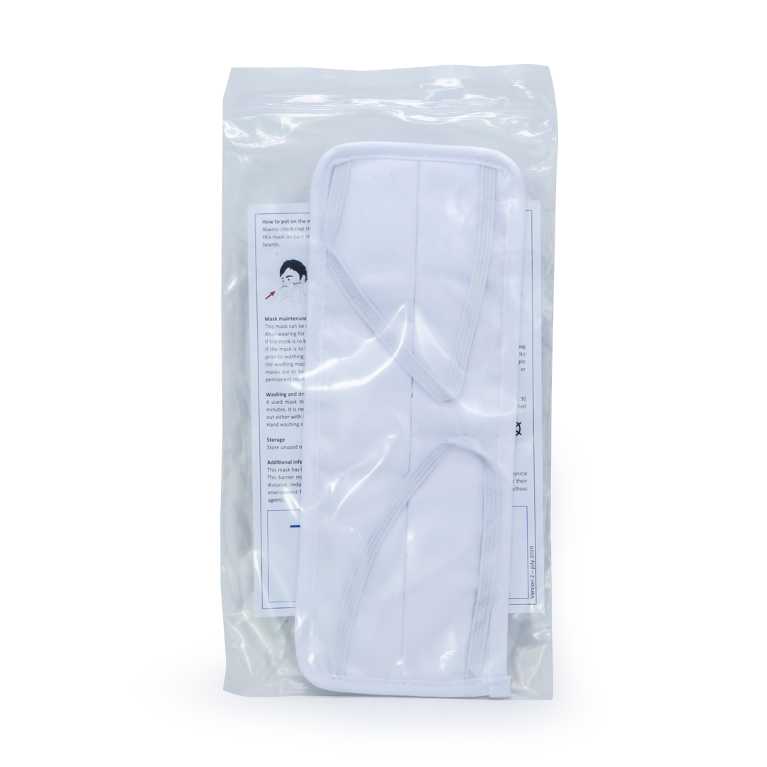 Barrier Reusable Face Mask — Adult & Junior (Washable, Up to 50 Washes
