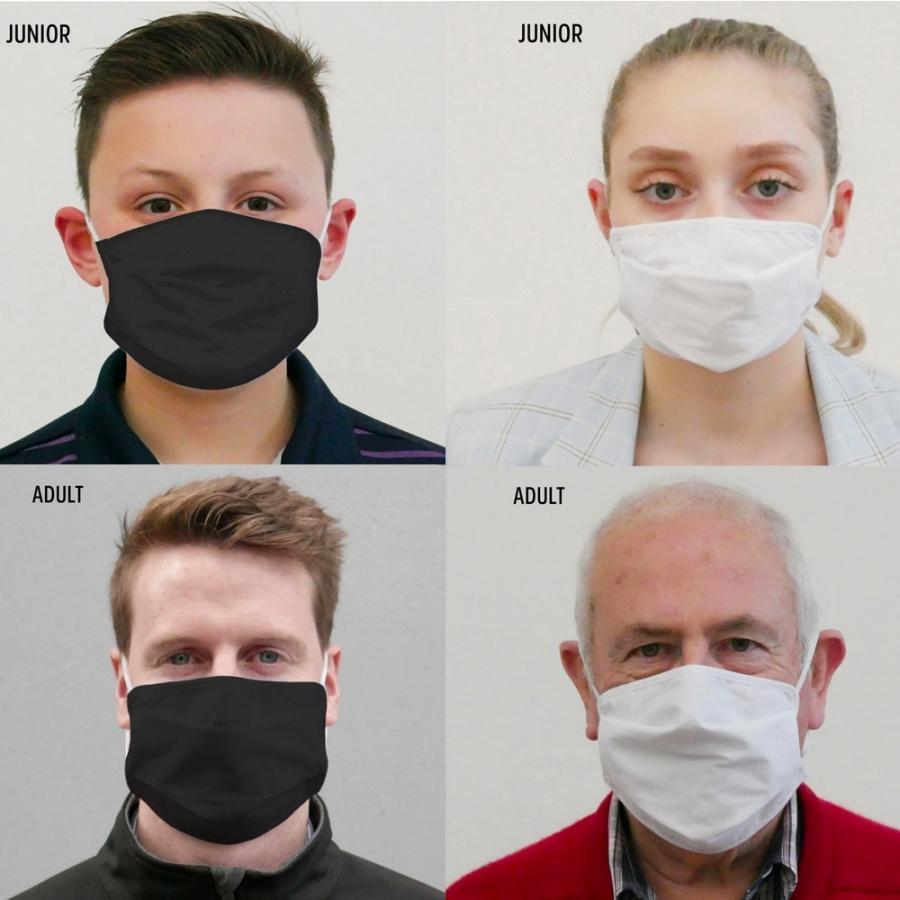 Barrier Reusable Face Mask — Adult & Junior (Washable, Up to 50 Washes