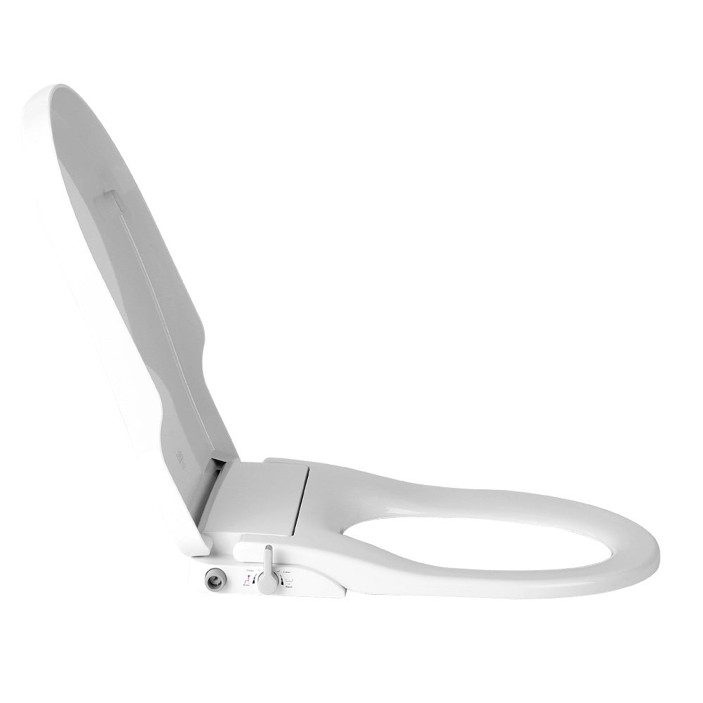 Non Electric Bidet Toilet Seat Cover Auto Smart Water Wash Dry