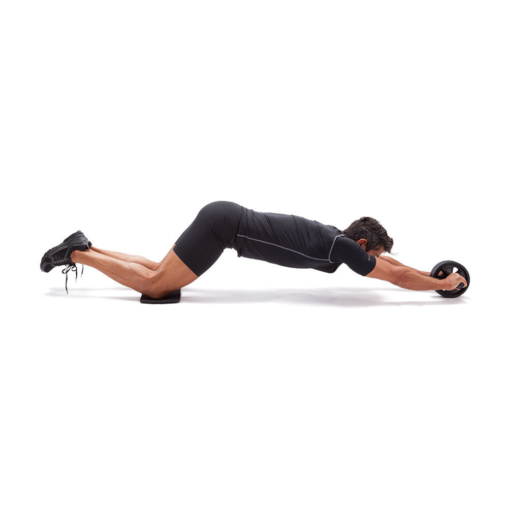 66fit Abdominal Roller Wheel & Kneel Pad for Core Strength Training | Home Fitness Essential