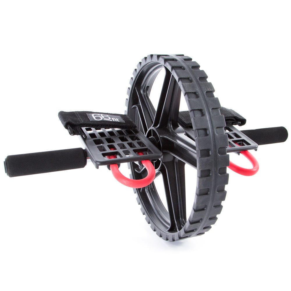 Power Wheel Ab Roller — Stable Dual-Wheel Core Trainer
