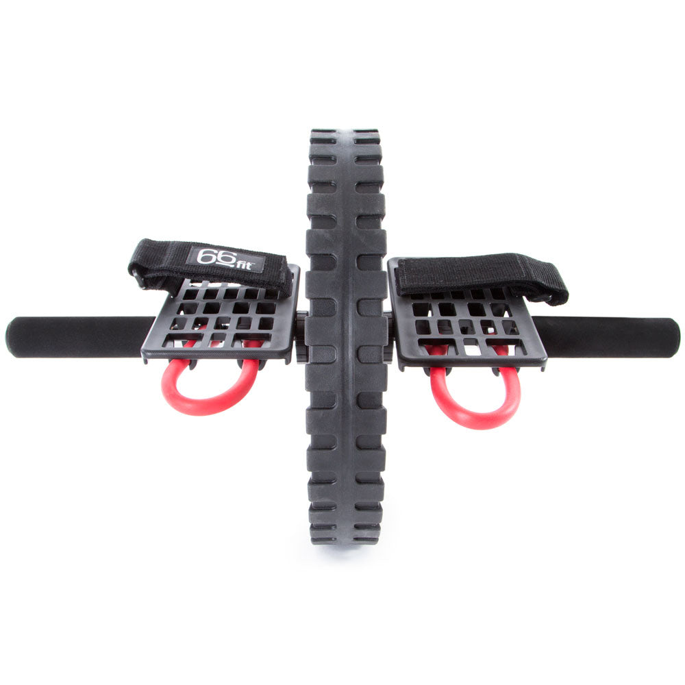 Power Wheel Ab Roller — Stable Dual-Wheel Core Trainer