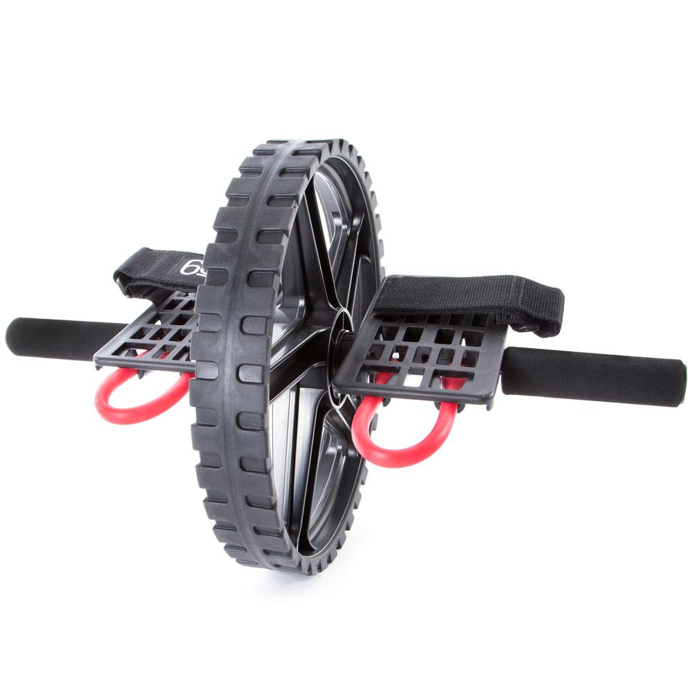 Power Wheel Ab Roller — Stable Dual-Wheel Core Trainer