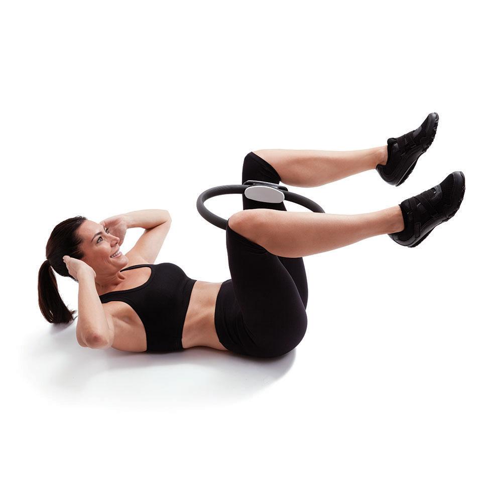 Pilates Double Handle Ring – Magic Circle for Core & Thigh Toning – 36cm, Medium Resistance