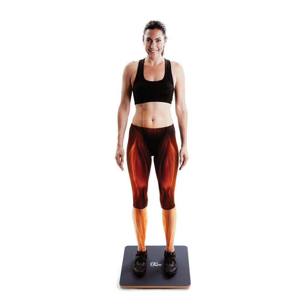 Rocker Board PVC Surface for Balance & Rehab - 50cm