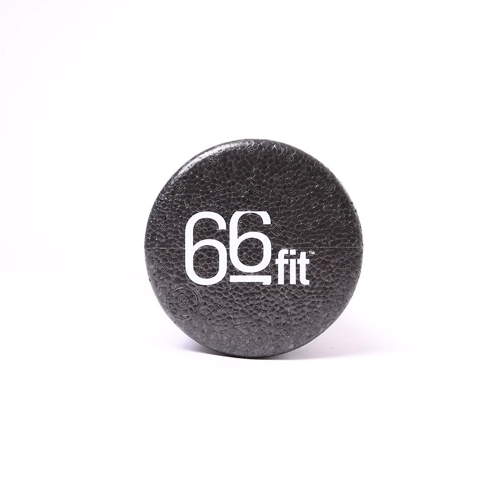 66fit High‑Density EPP Foam Roller — 15 cm x 90 cm (Black)