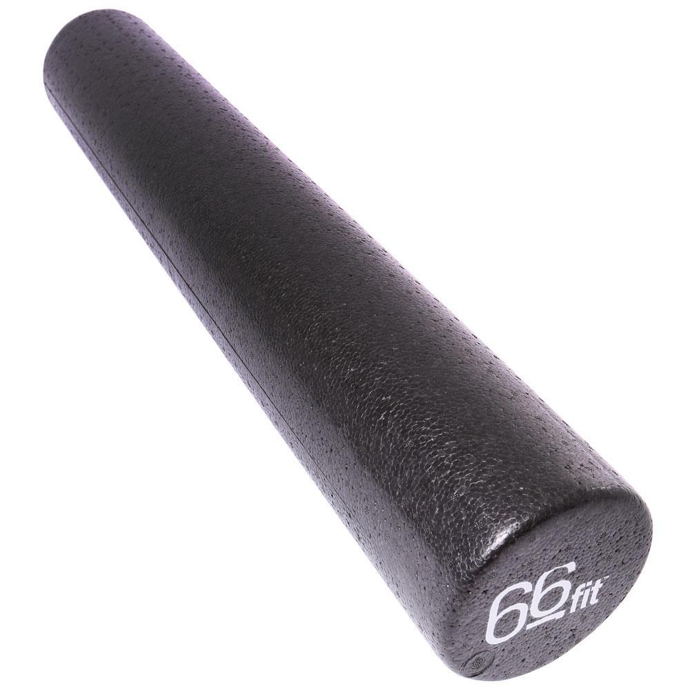 66fit High‑Density EPP Foam Roller — 15 cm x 90 cm (Black)