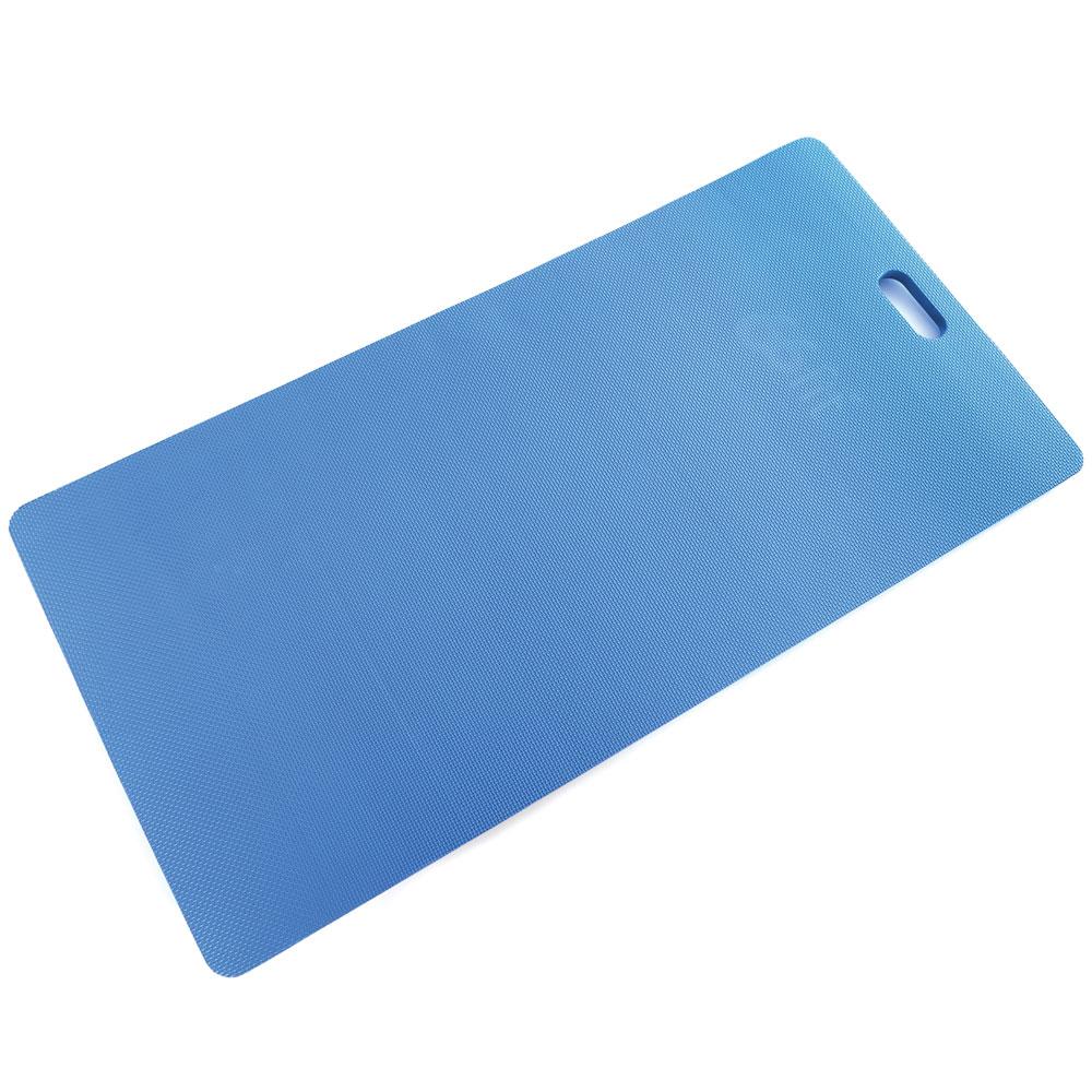 Deluxe Aerobic Exercise Mat — 16mm EVA, 100 x 50 cm (Blue)