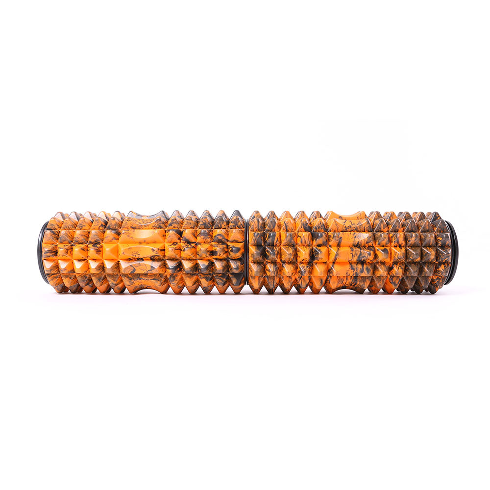 2‑in‑1 Pyramid Massage Roller & Exercise Mat — Foam Roller