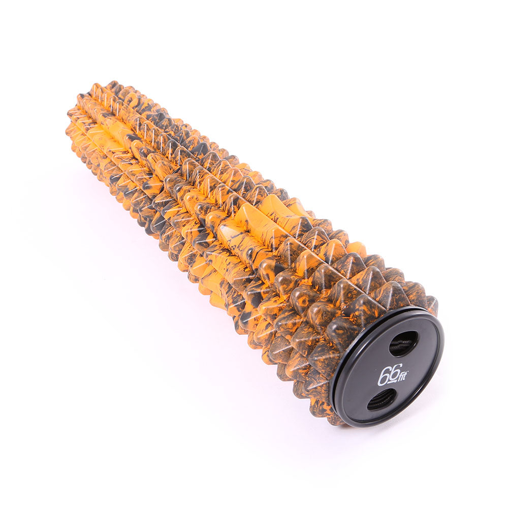 2‑in‑1 Pyramid Massage Roller & Exercise Mat — Foam Roller