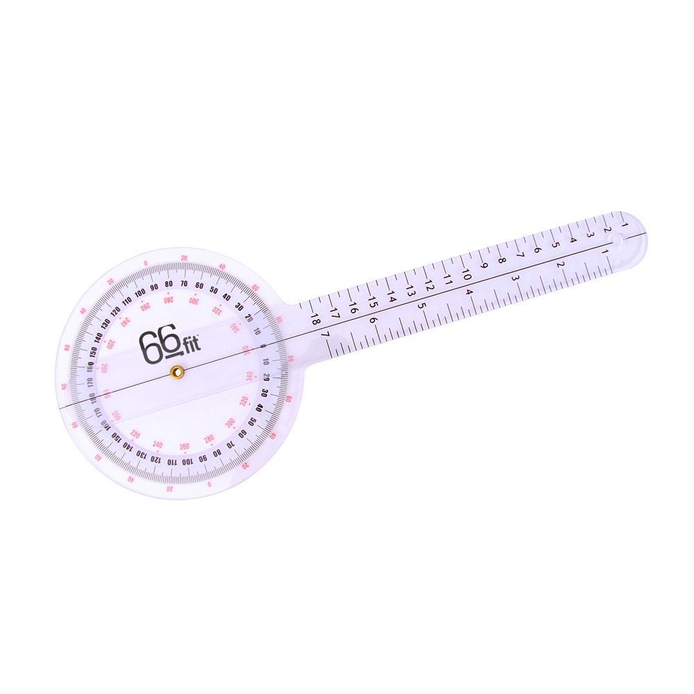 12-inch Plastic Goniometer — 360° Range of Motion Tool