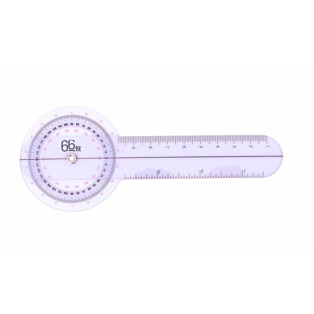 Medical Goniometer — 6-inch Clear Plastic, 360°