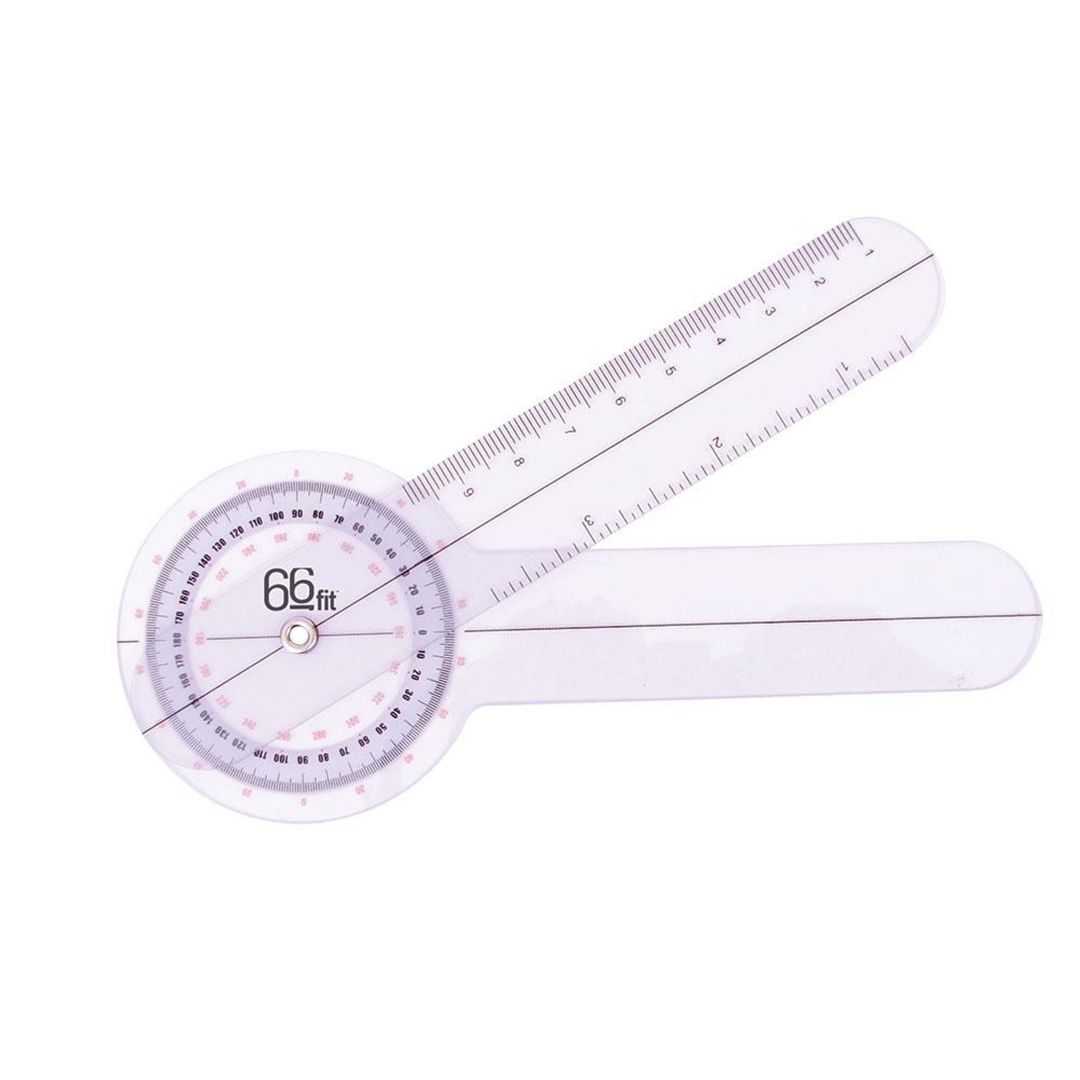 Medical Goniometer — 6-inch Clear Plastic, 360°