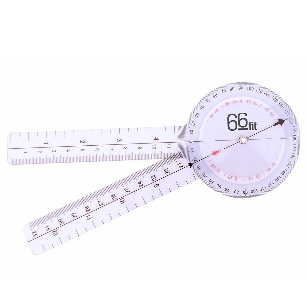 8-inch Plastic Medical Goniometer — 360° Range-of-Motion Tool