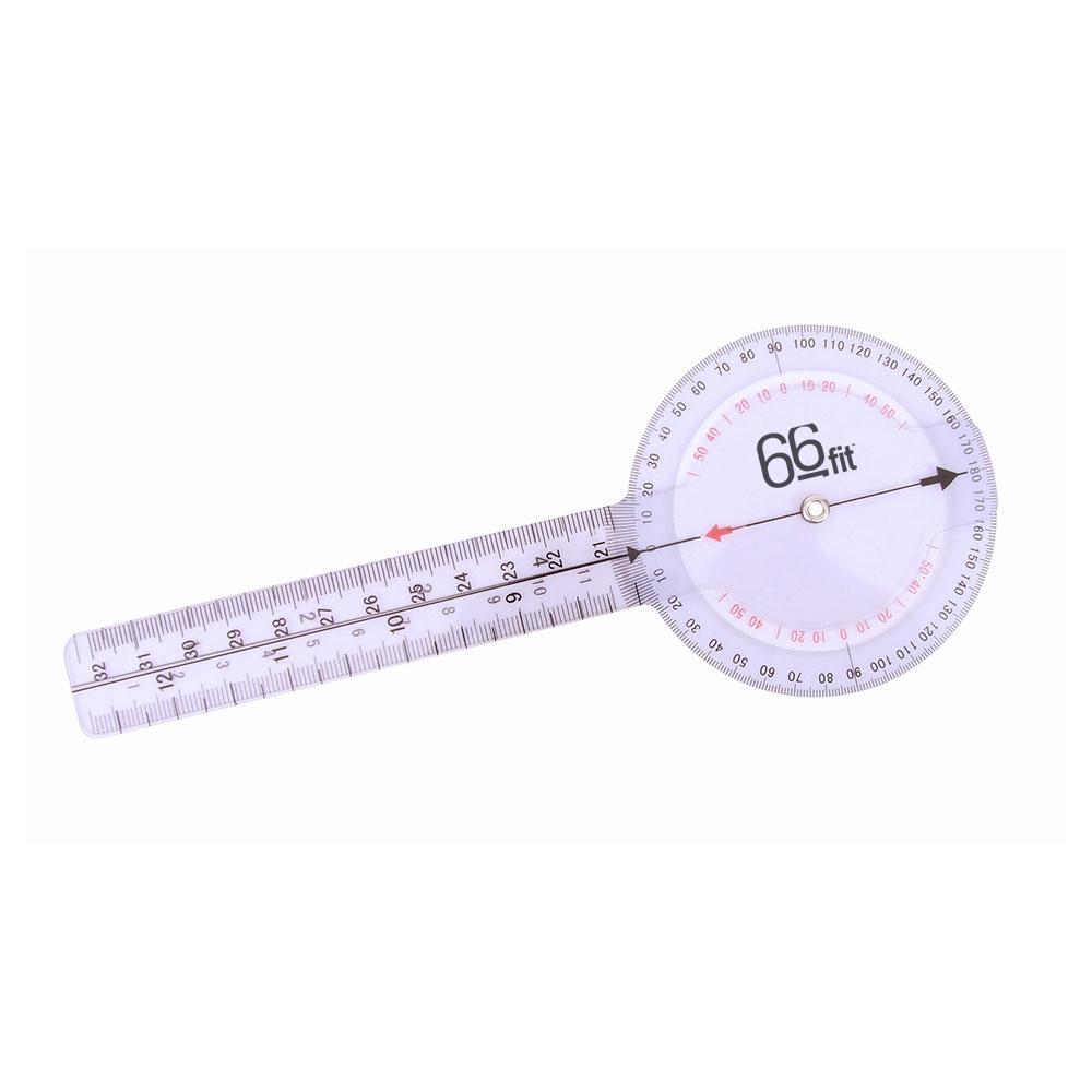 8-inch Plastic Medical Goniometer — 360° Range-of-Motion Tool