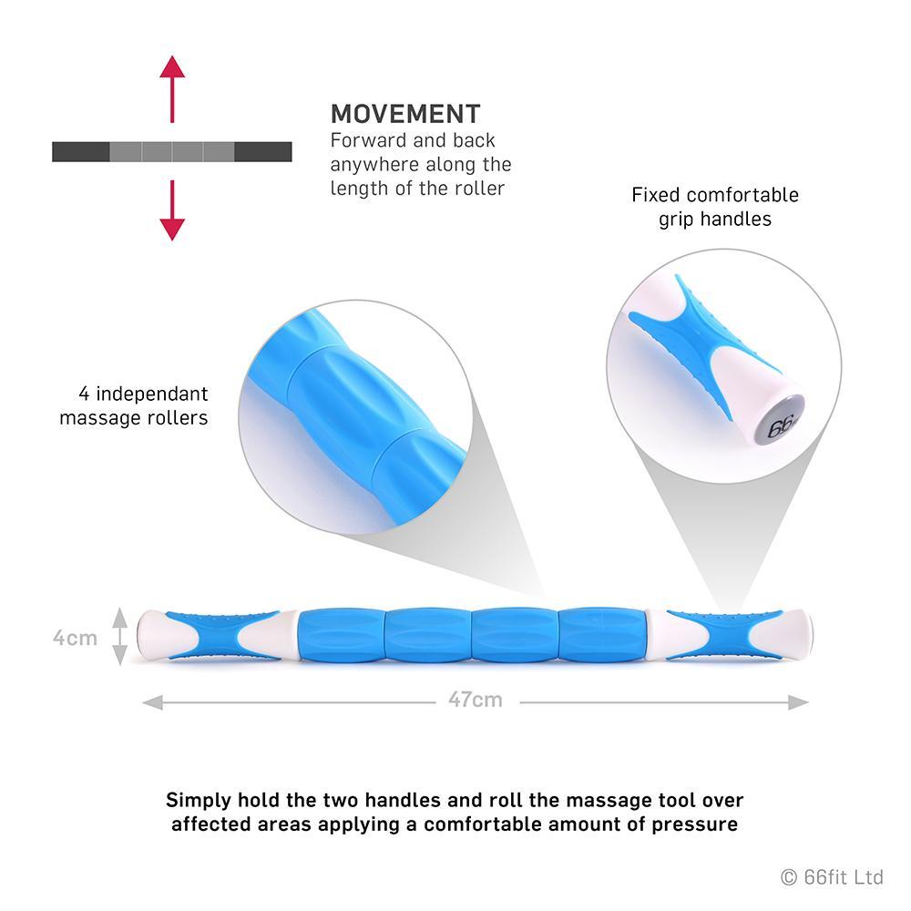 Trigger Point Massage Stick for Self-Massage and Recovery