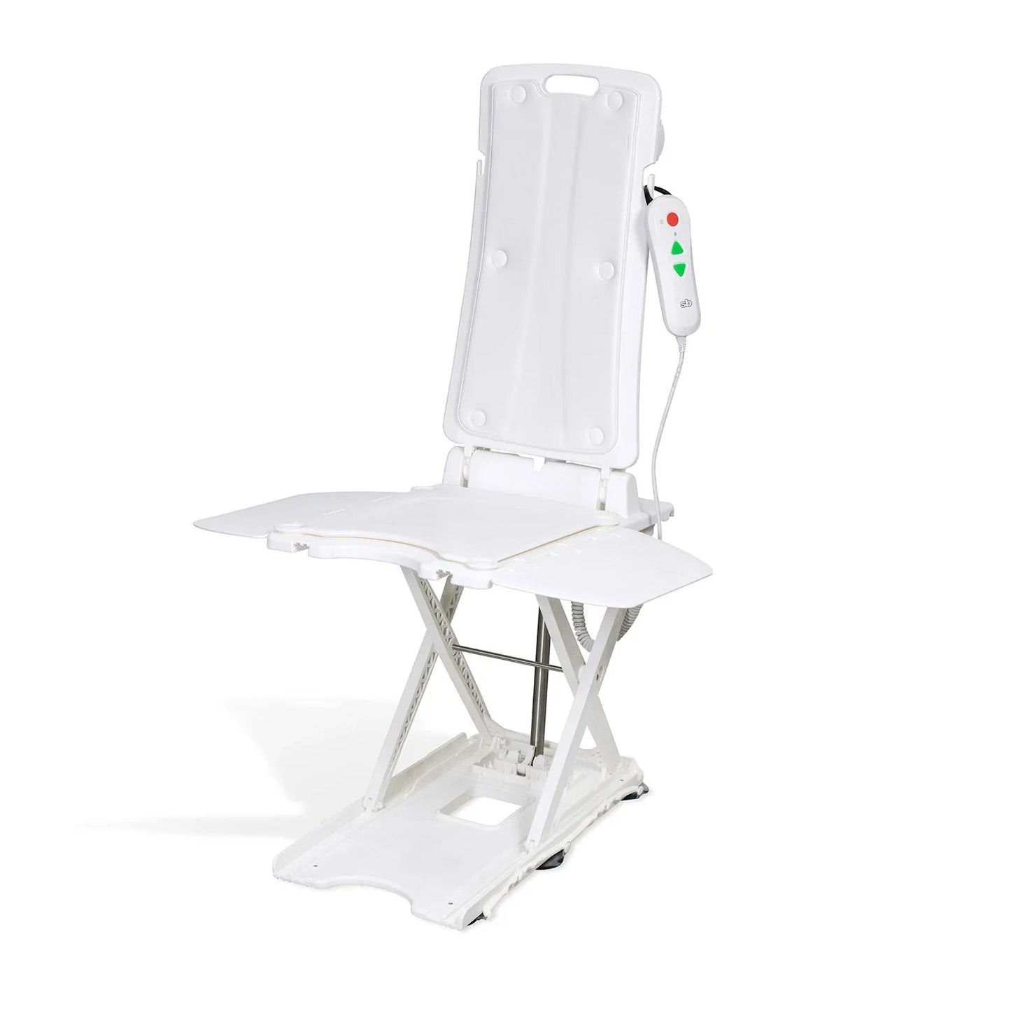 Battery-Powered Bath Lift Chair -  Auto Reclining and Adjustable, Safe and Comfortable for Elderly and Limited Mobility