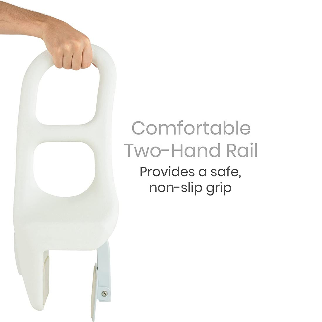 Premium Bathtub Grab Rail - Safety Hand Rail for Secure Bathing | Easy Clamp Installation