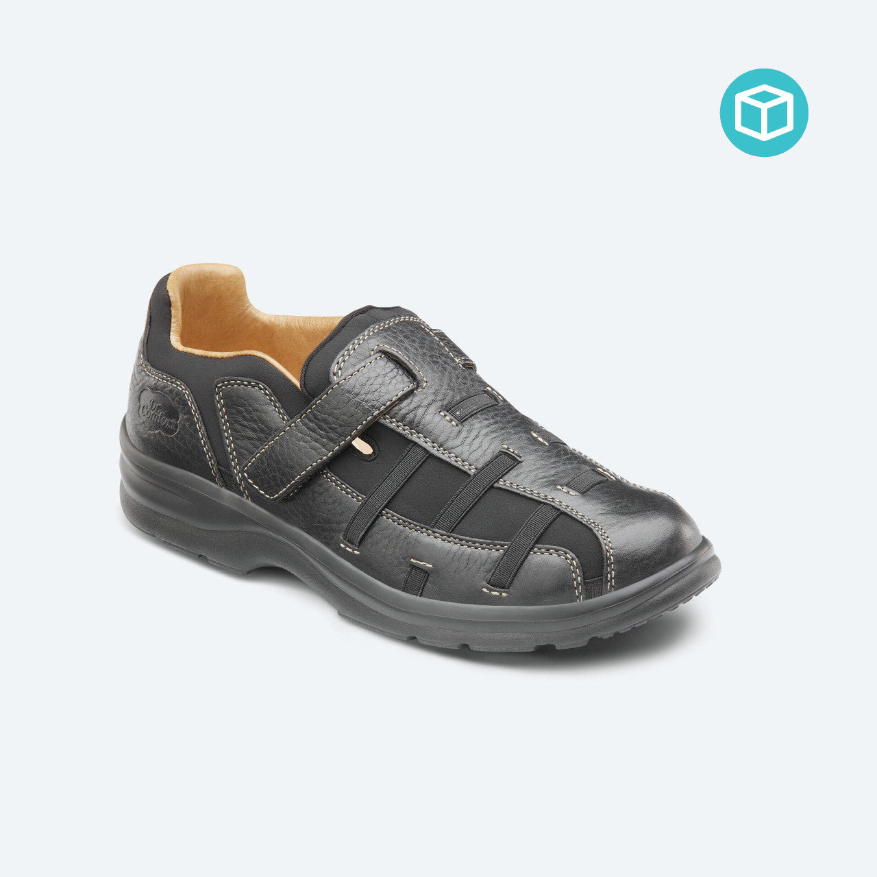 Dr Comfort Betty Black US 4.5 Extra Wide