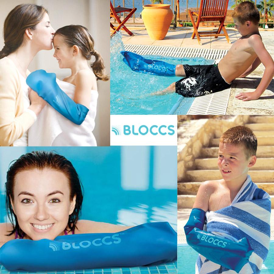 Bloccs Reusable Waterproof Leg Protector — Cast & Bandage Cover