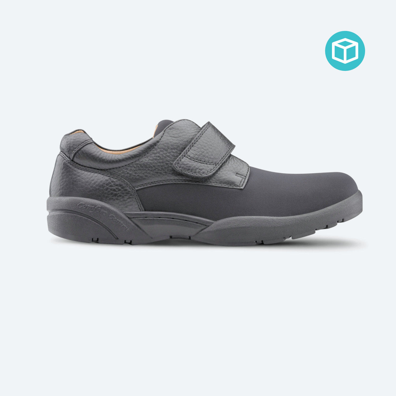 Dr Comfort Brian Black US 10.5 Wide Width