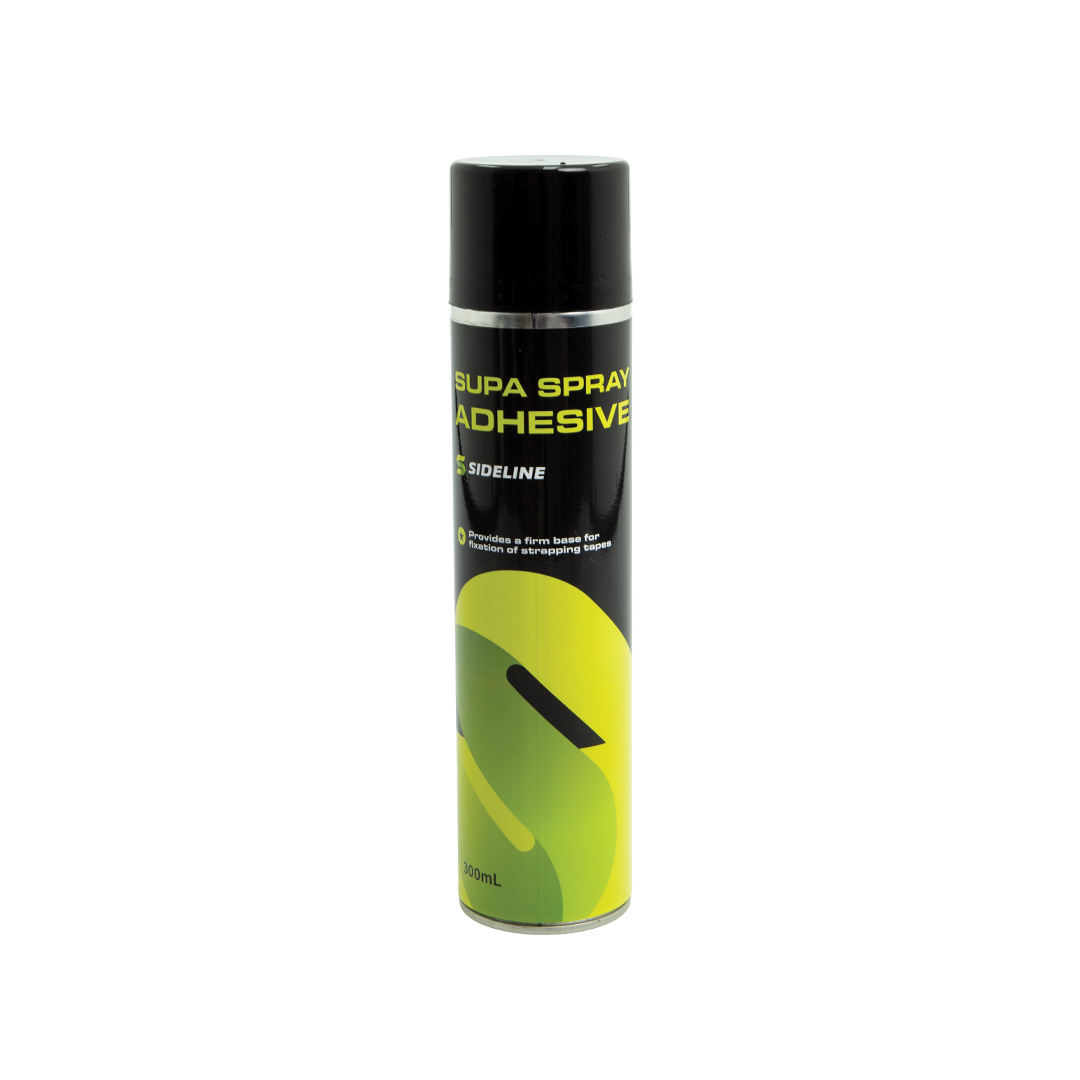 Supa Spray Adhesive — firm base for strapping tapes