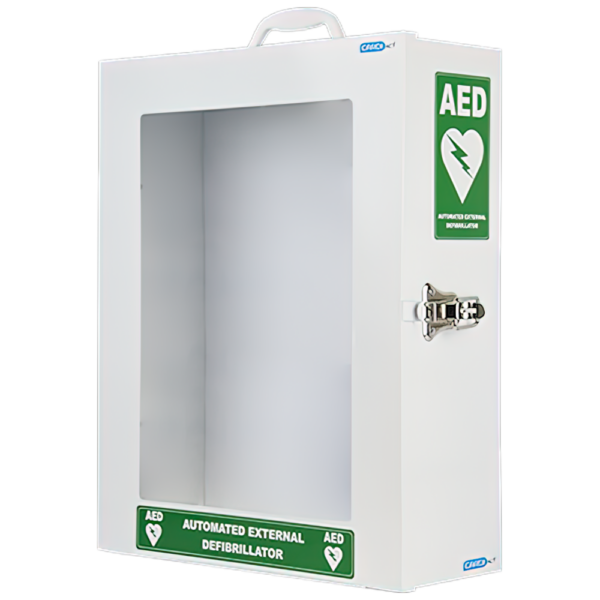 Standard AED Cabinet – Wall Mount Defibrillator Storage (45×35.5×14.5cm) | CardiAct