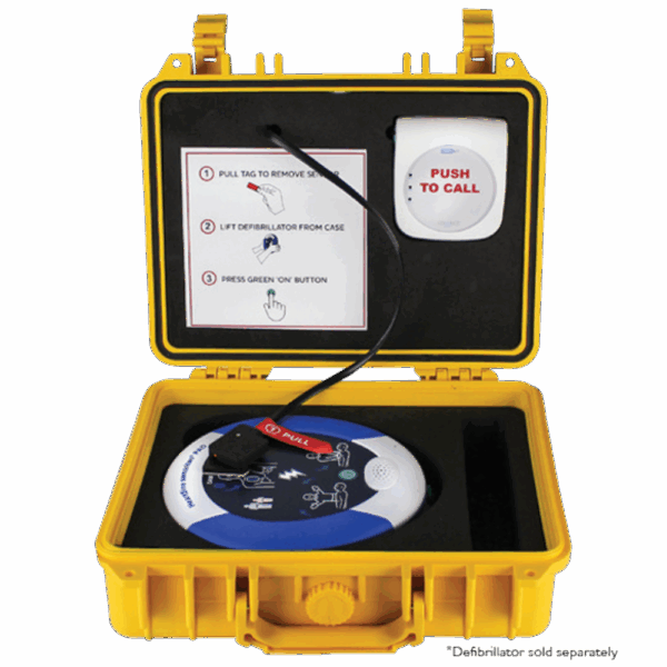 AED Monitoring Module & Rugged Case – Smart Defibrillator System | CardiAct Connect