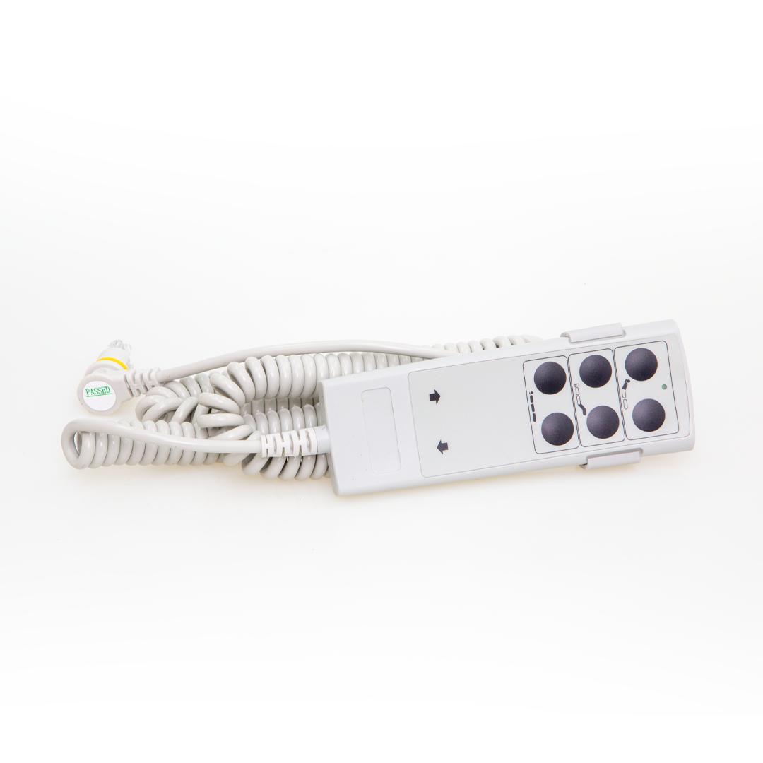 6-Button Handheld Pendant Switch — Heavy-Duty Industrial Controller