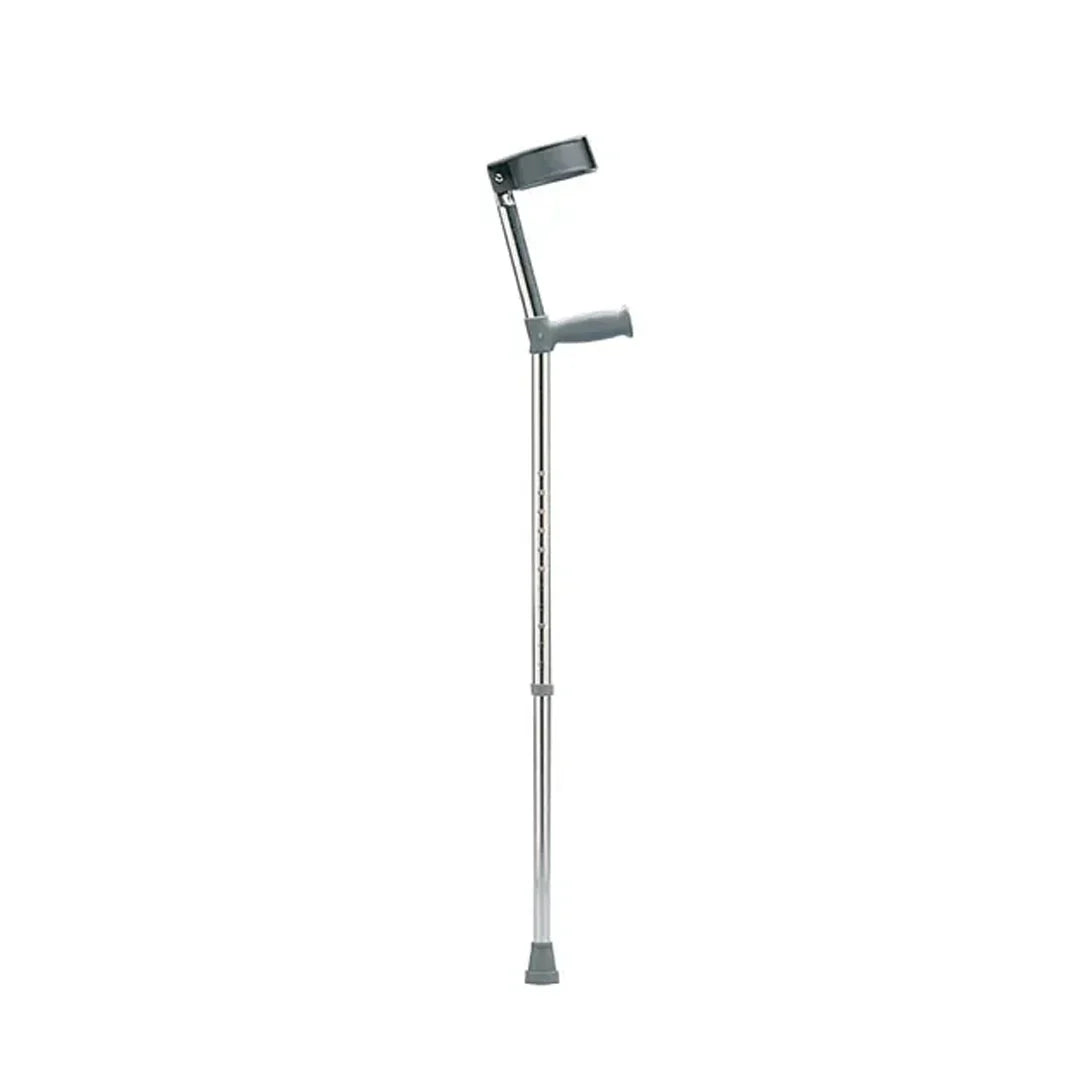 Adjustable Forearm Elbow Crutches Pair - 160kg Tolerance Canadian Crutches Medical Grade Arm Crutch