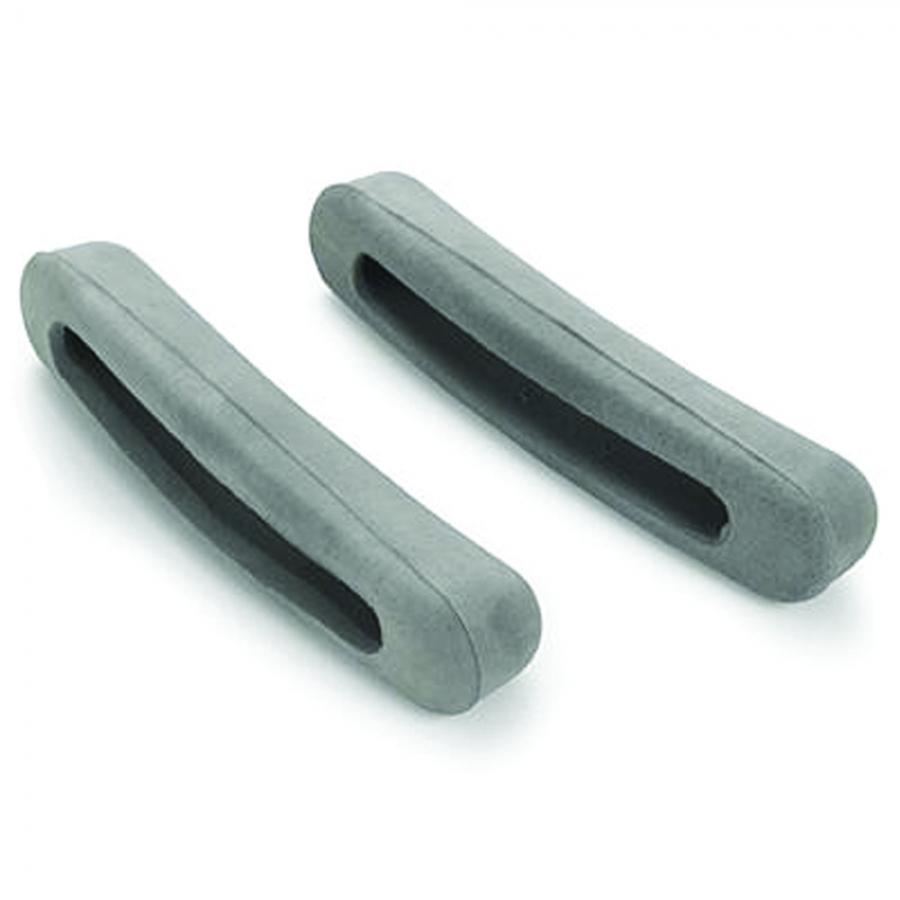 Underarm Crutch Pads – Grey Latex‑Free (Pair)