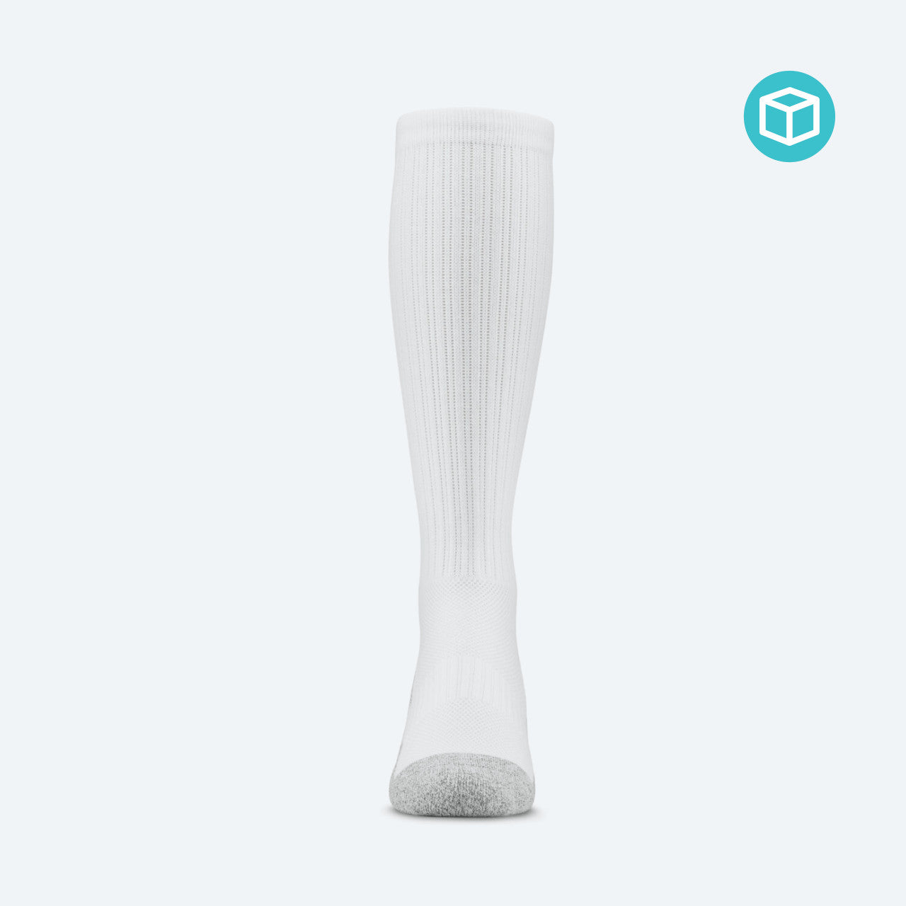 Dr Comfort Above Calf Socks Large White