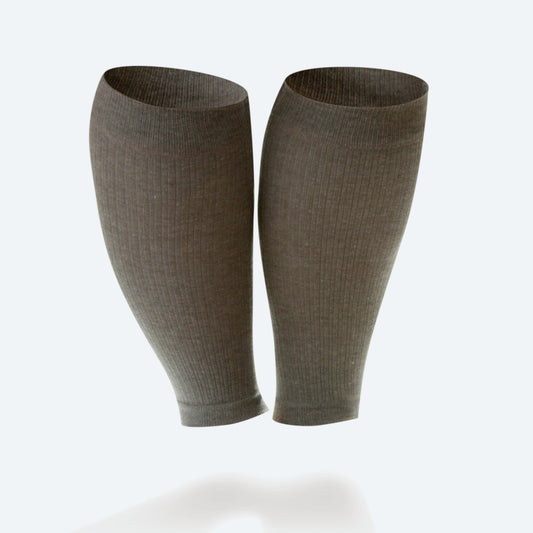 Dr Comfort Graduated Unisex Calf Sleeve - Charcoal Extra Roomy X-Large 15-20 mmHG