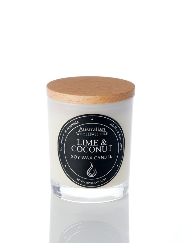 Lime & Coconut Soy Candle